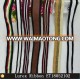 Popular Colorful Silver Gold Lurex Stripe Ribbon For Casual Wear